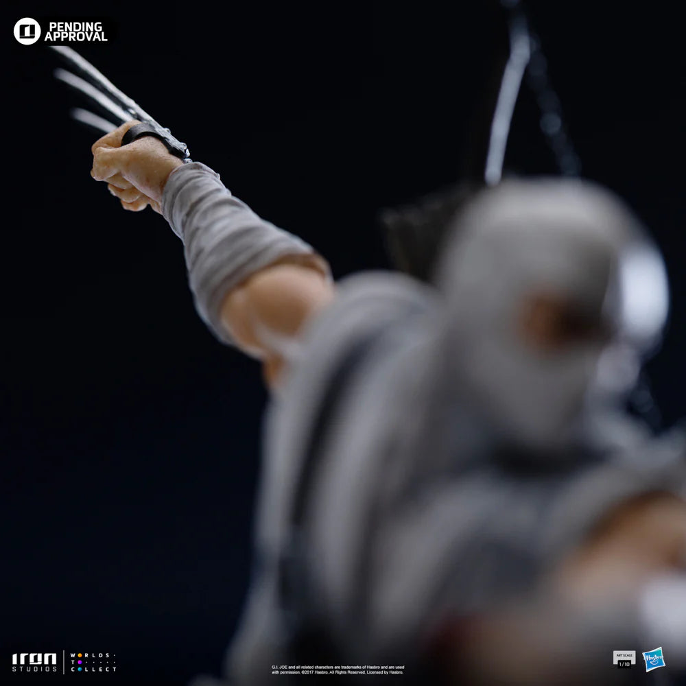 Preventa Resina Storm Shadow Figura G.I. Joe Iron (Licencia) Estudio