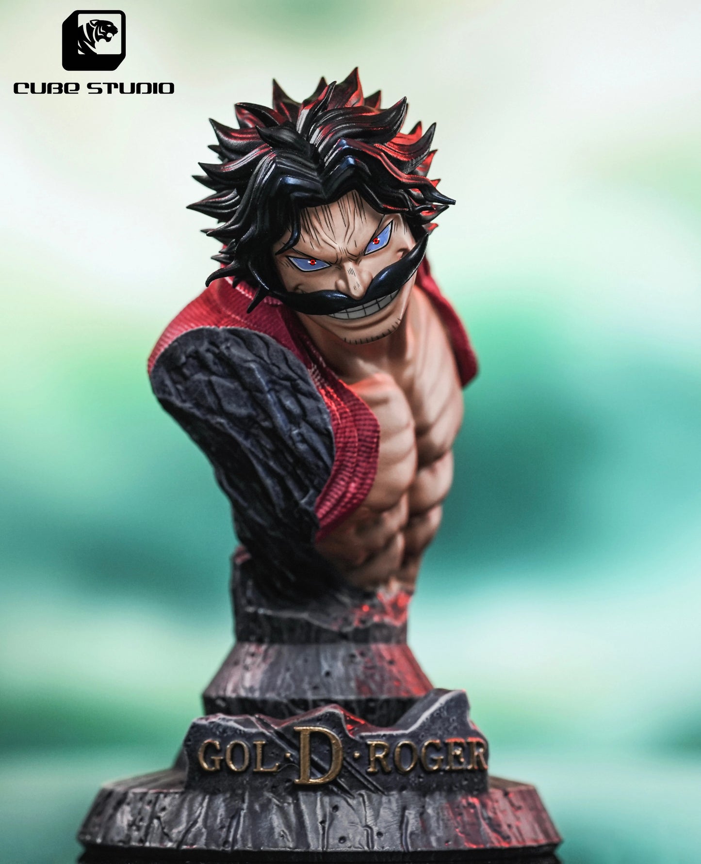 Preventa Resina Gol D. Roger Figura One Piece Cube  Estudio