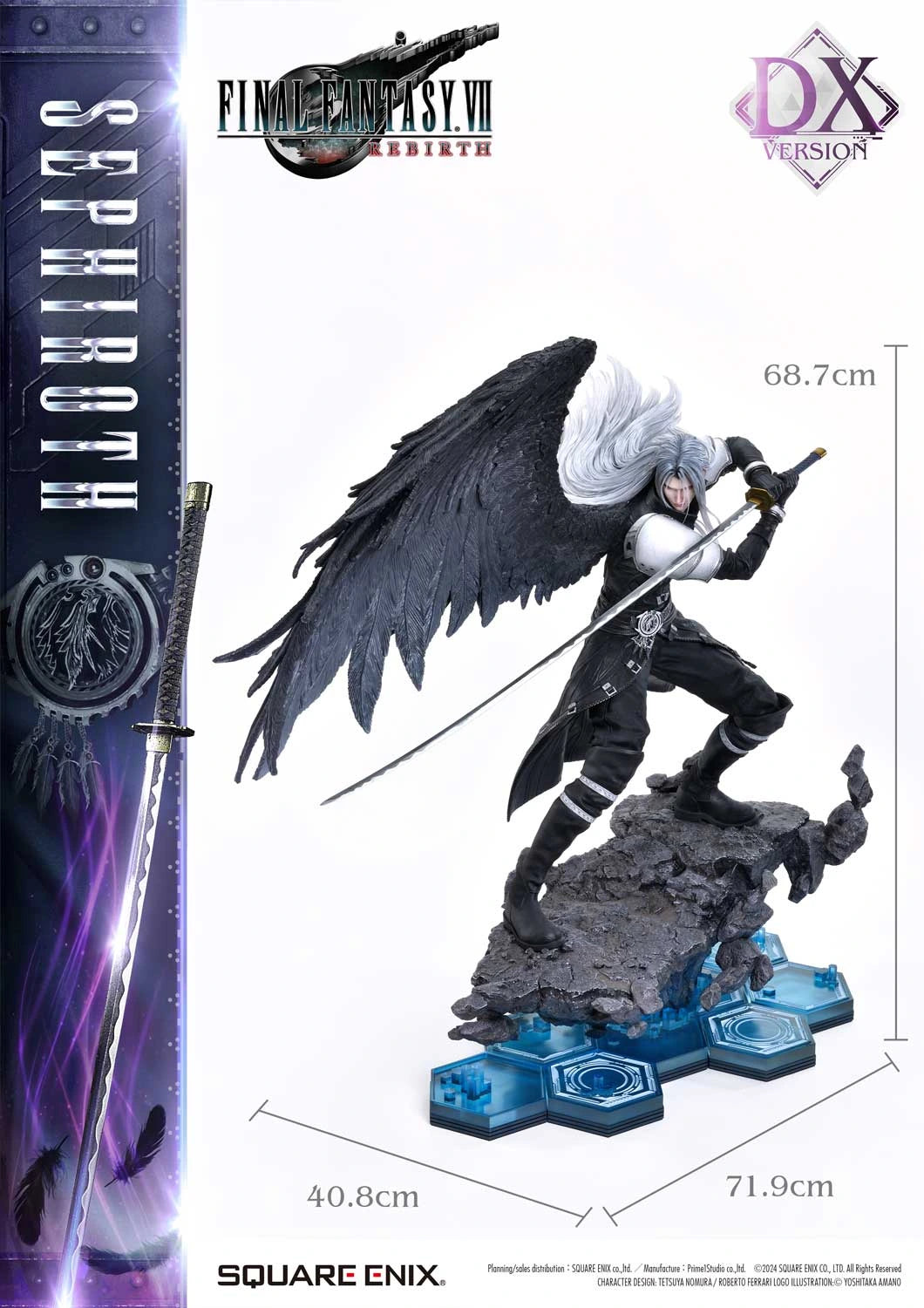 Preventa Resina Sephiroth Figura Final Fantasy VII Prime 1 (Licencia) Estudio