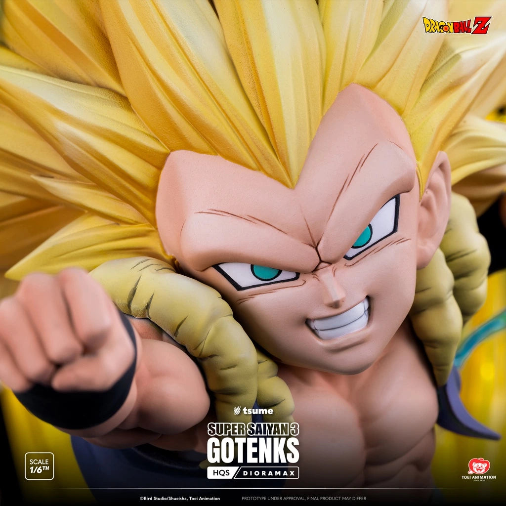 Preventa Resina Gotenks SSJ3 Figura Dragon Ball Tsume Art (Licencia) Estudio