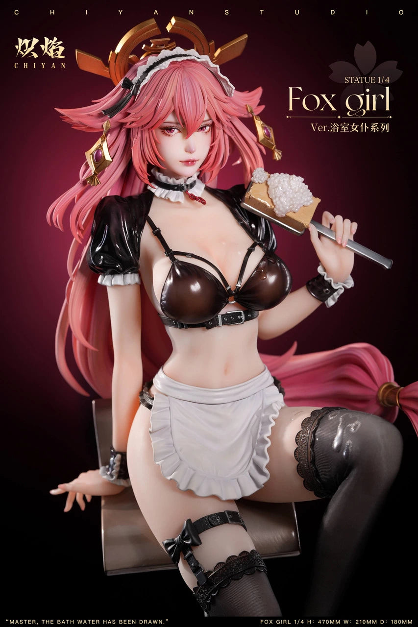 Preventa Resina Yae Miko & GanYu Figura Genshin Impact ChiYan Estudio