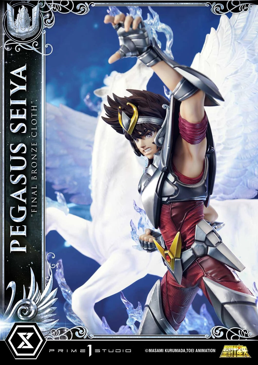 Preventa Resina Seiya de Pegaso Figura Caballeros del Zodiako Prime 1 (Licencia) Estudio