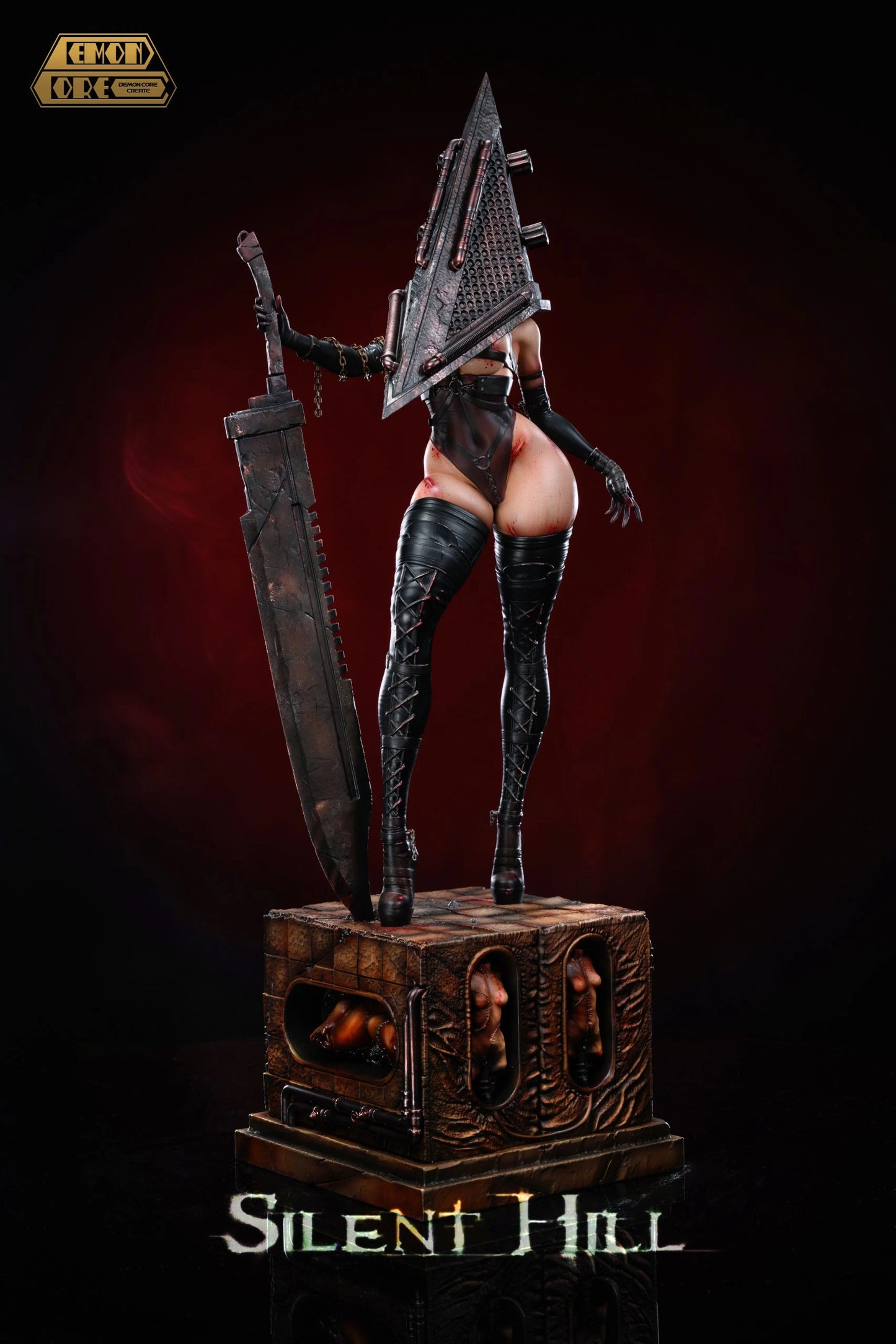 Preventa Resina Pyramid Head Figura Silent Hill Demon Core Estudio