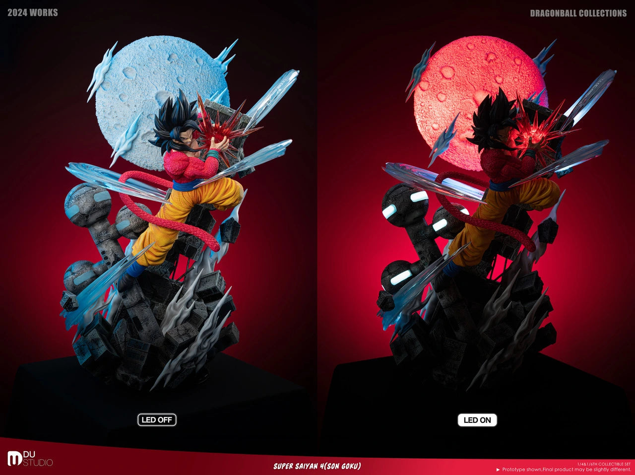 Preventa Resina Goku SSJ4 Figura Dragon Ball DU Estudio