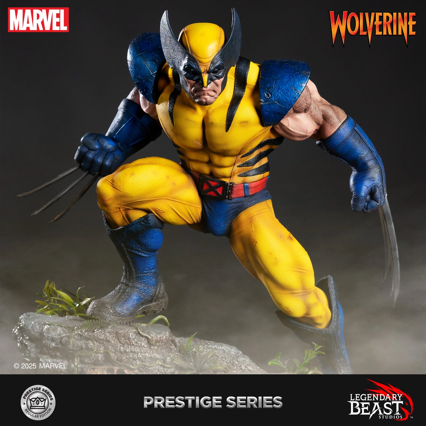 Preventa Resina Wolverine Figura Marvel Legendary Beast (Licencia) Estudio