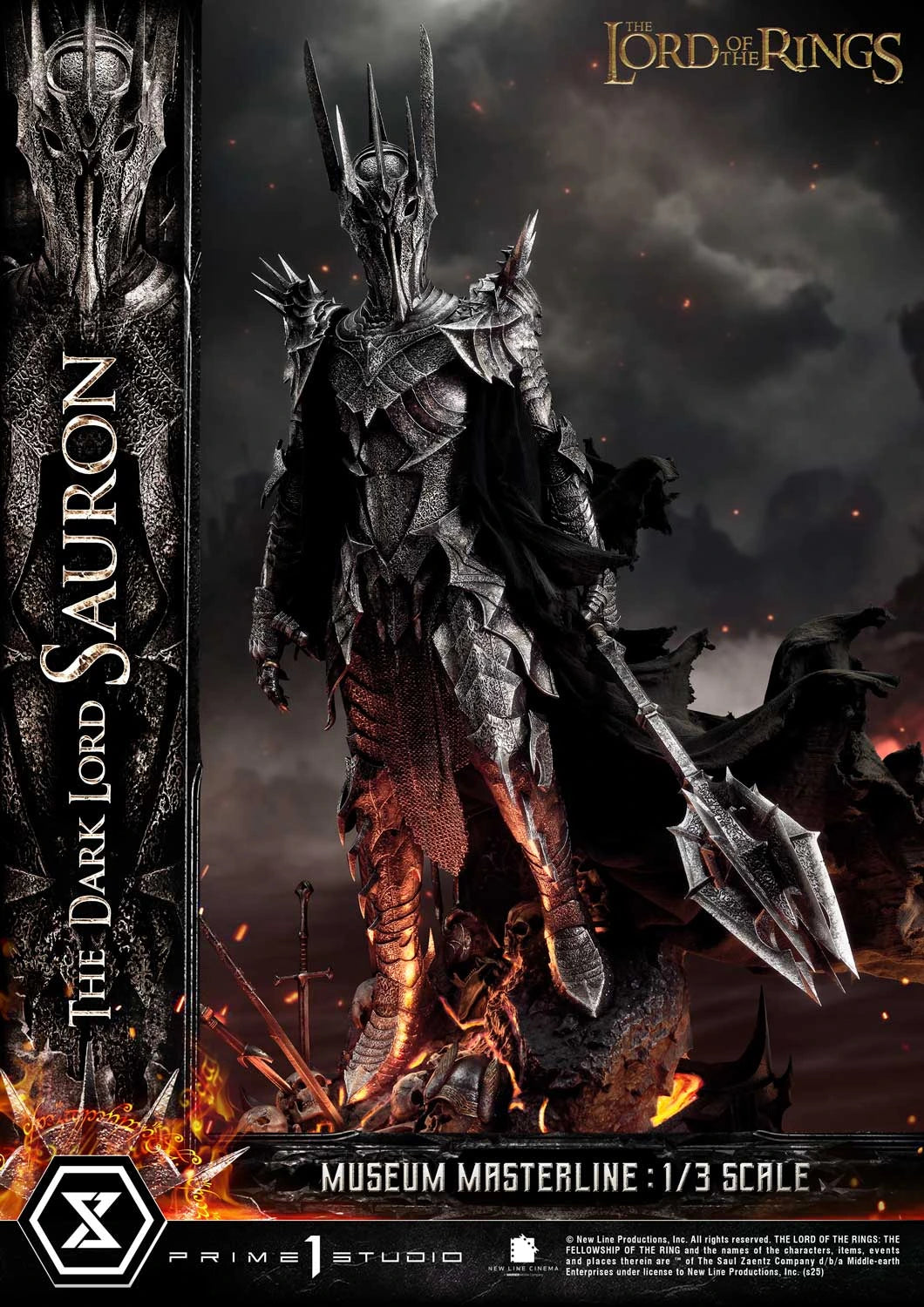 Preventa Resina Sauron Figura The Lord Of The Rings Prime 1 (Licencia) Estudio