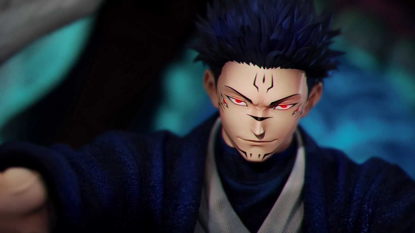 Preventa Resina Sukuna Ryomen Figura Jujutsu Kaisen ZanyJoke & Temple Estudio