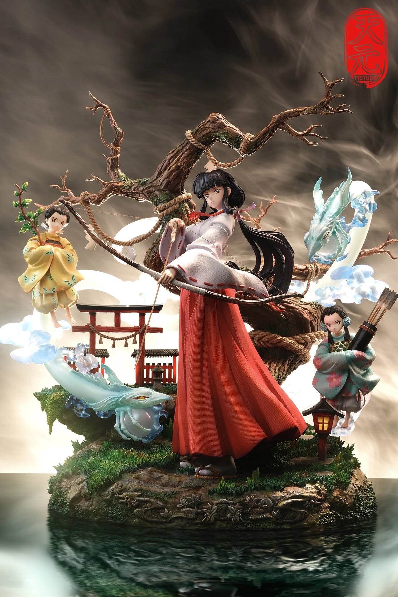 Preventa Resina Kikyo Figura InuYasha TY Estudio