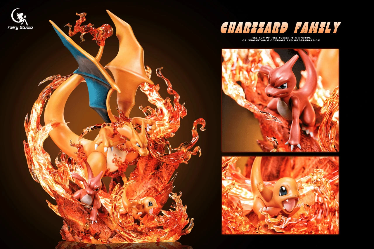 Preventa Resina Charizard Figura Pokemon Fairy Estudio