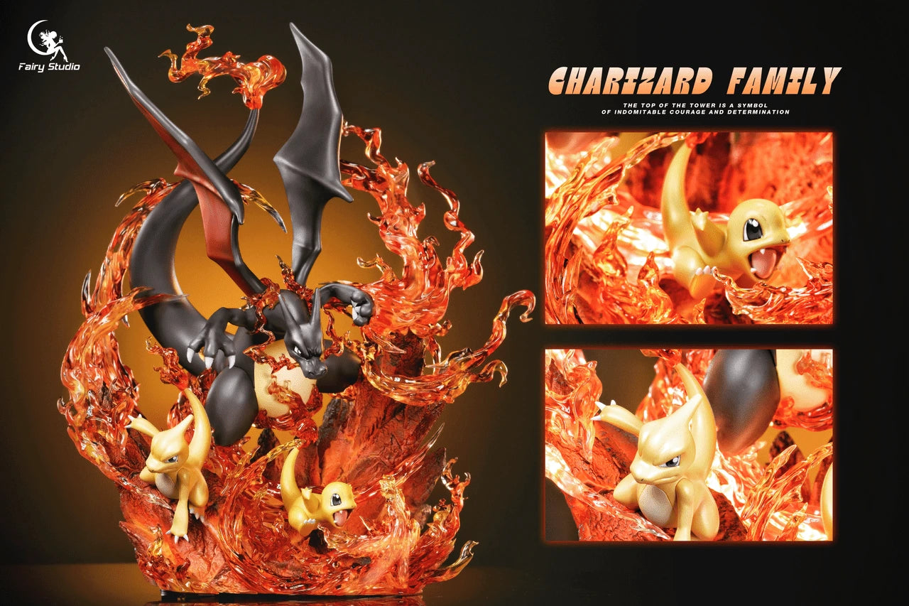 Preventa Resina Charizard Figura Pokemon Fairy Estudio