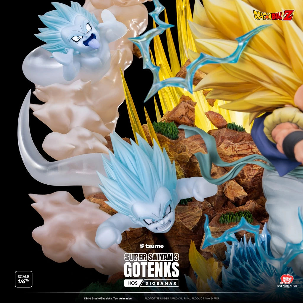 Preventa Resina Gotenks SSJ3 Figura Dragon Ball Tsume Art (Licencia) Estudio