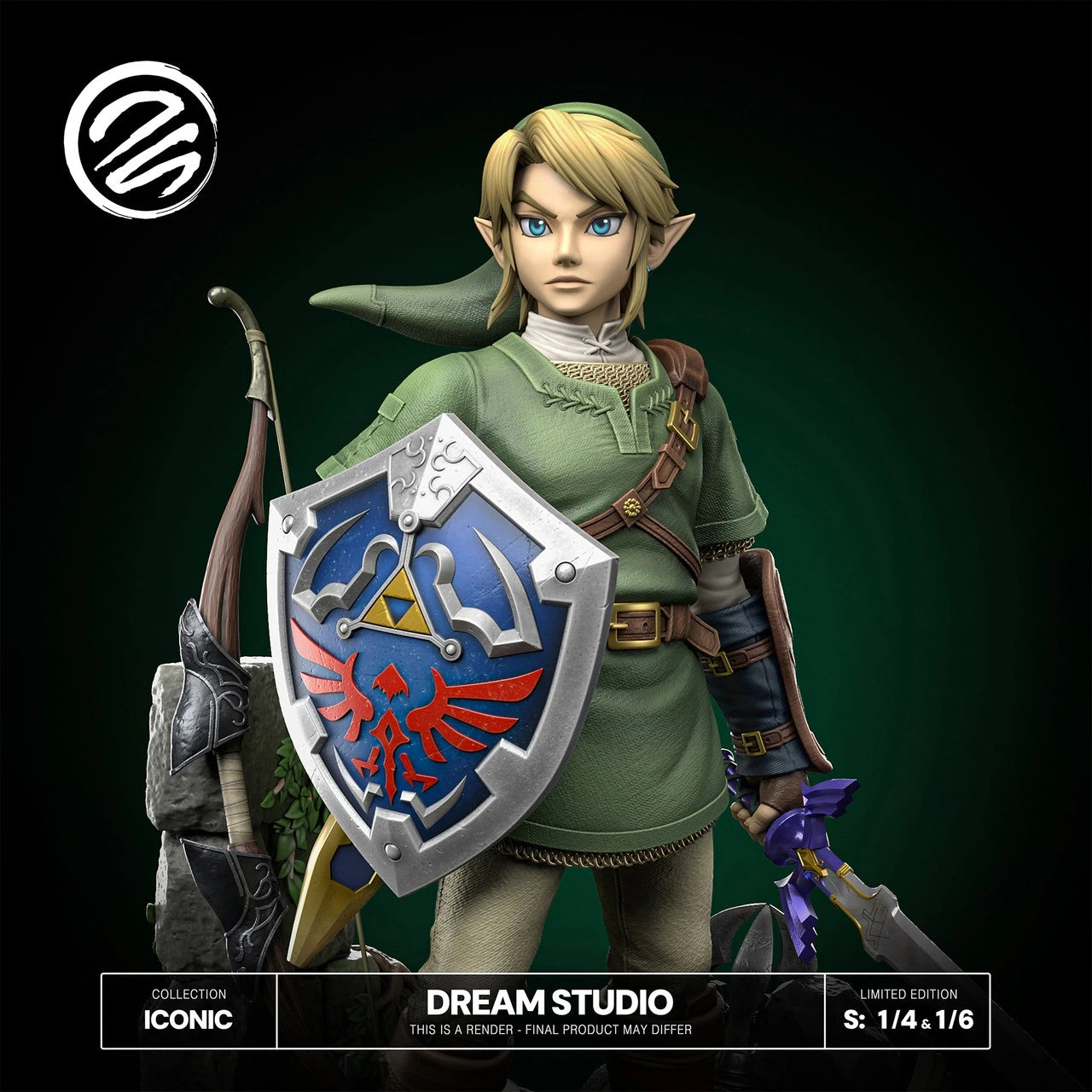 Preventa Resina Link Figura The Legend Of Zelda Dream  Estudio