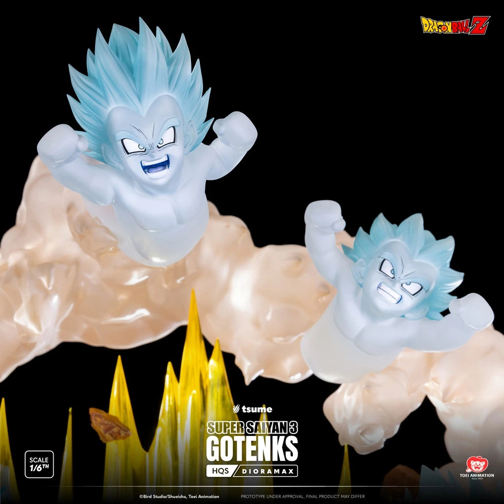 Preventa Resina Gotenks SSJ3 Figura Dragon Ball Tsume Art (Licencia) Estudio