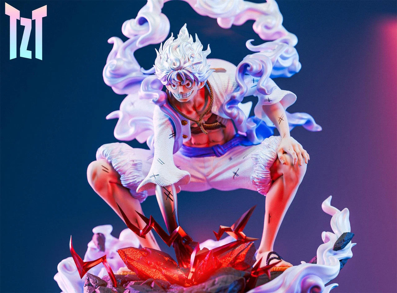 Preventa Resina Monkey D. Luffy "Gear 5" Nika Figura One Piece TZT Estudio