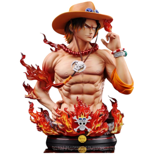 Preventa Resina Portgas D. Ace Figura One Piece UNO Estudio