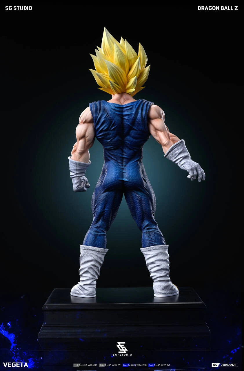 Preventa Resina Majin Vegeta Figura Dragon Ball SG Estudio