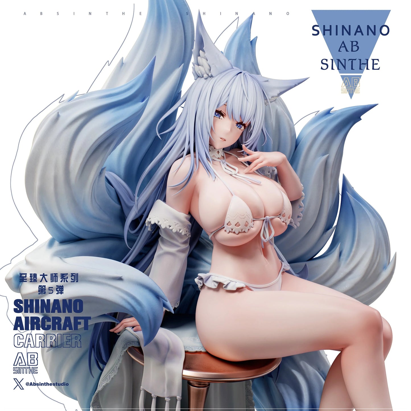 Preventa Resina Shinano Figura Azur Lane ABSinthe Estudio