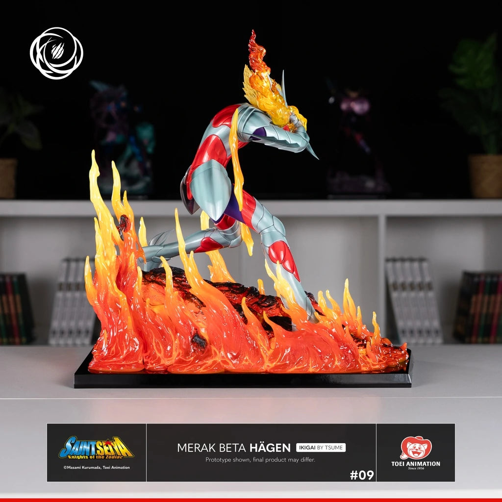 Preventa Resina Hagen de Merak Figura Caballeros del Zodiaco Tsume Art (Licencia) Estudio