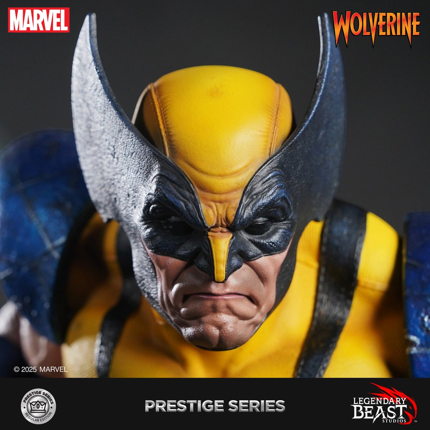 Preventa Resina Wolverine Figura Marvel Legendary Beast (Licencia) Estudio