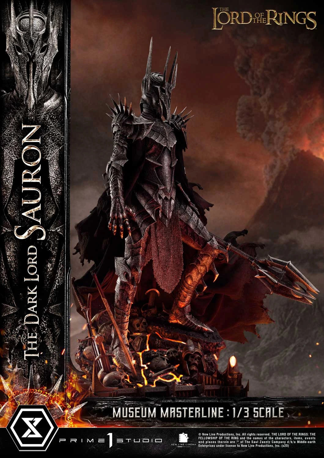 Preventa Resina Sauron Figura The Lord Of The Rings Prime 1 (Licencia) Estudio