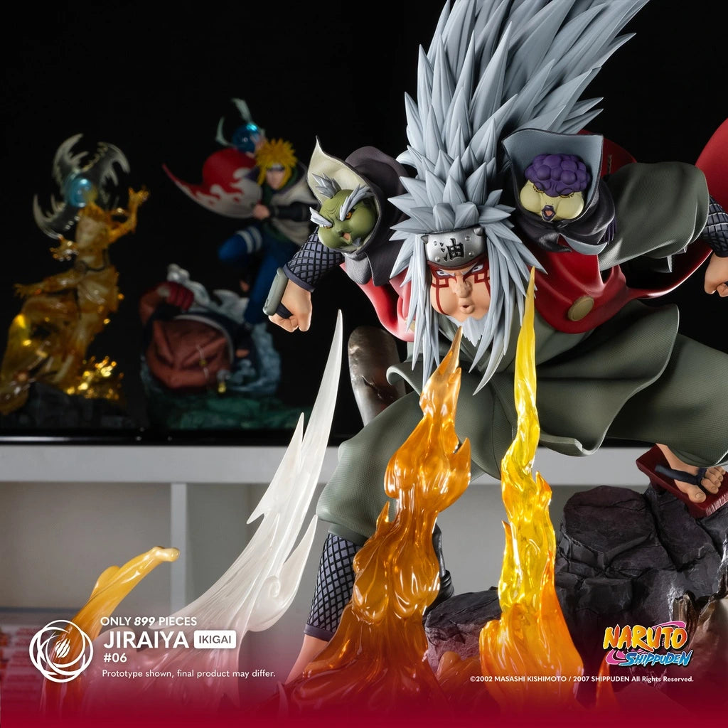 Preventa Resina Jiraiya Figura Naruto Tsume Art (Licencia) Estudio