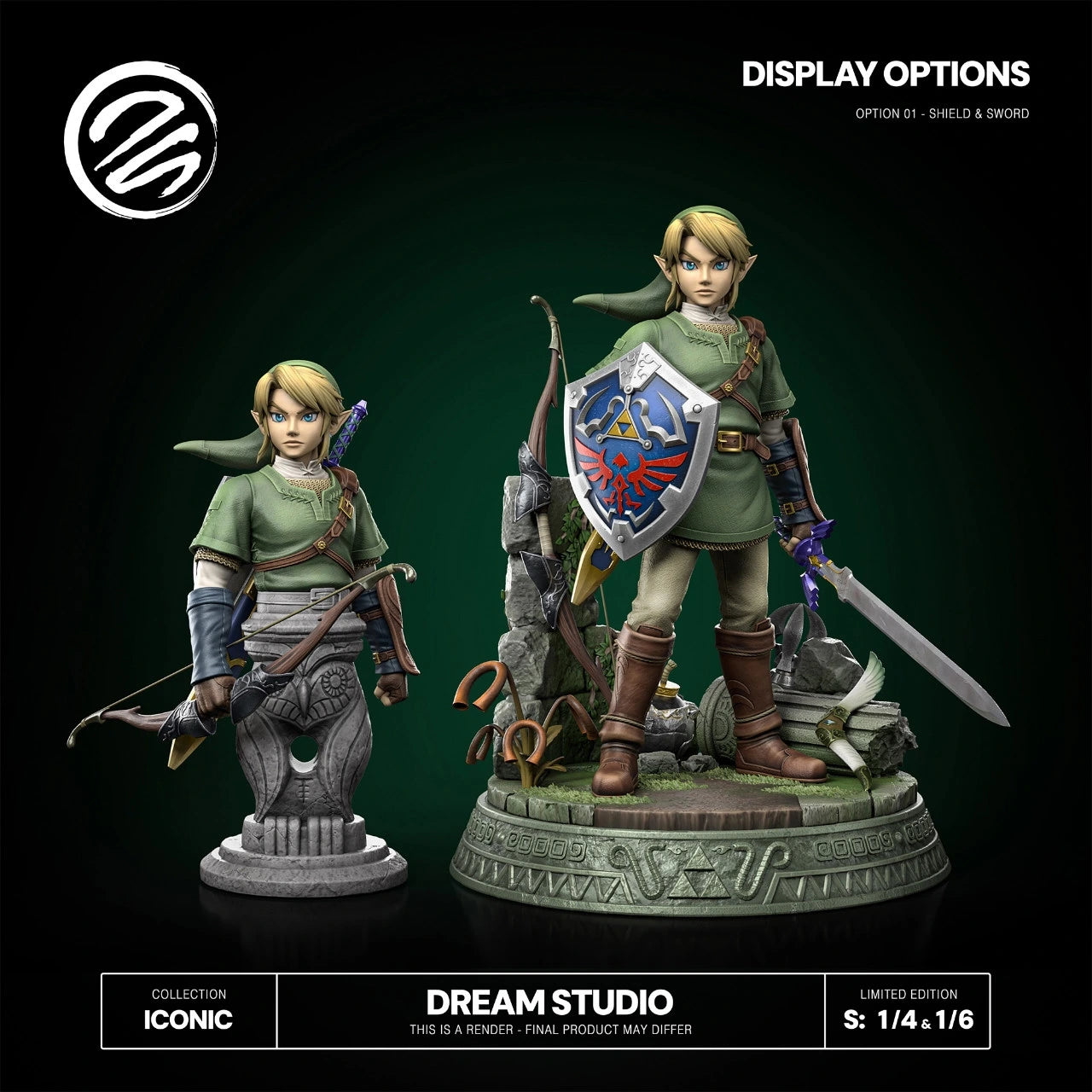 Preventa Resina Link Figura The Legend Of Zelda Dream  Estudio