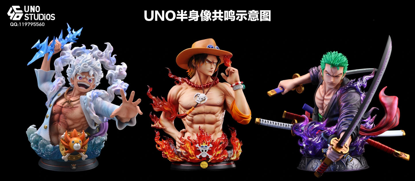 Preventa Resina Portgas D. Ace Figura One Piece UNO Estudio