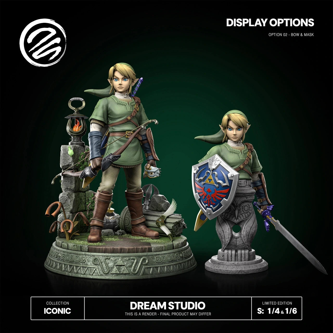 Preventa Resina Link Figura The Legend Of Zelda Dream  Estudio