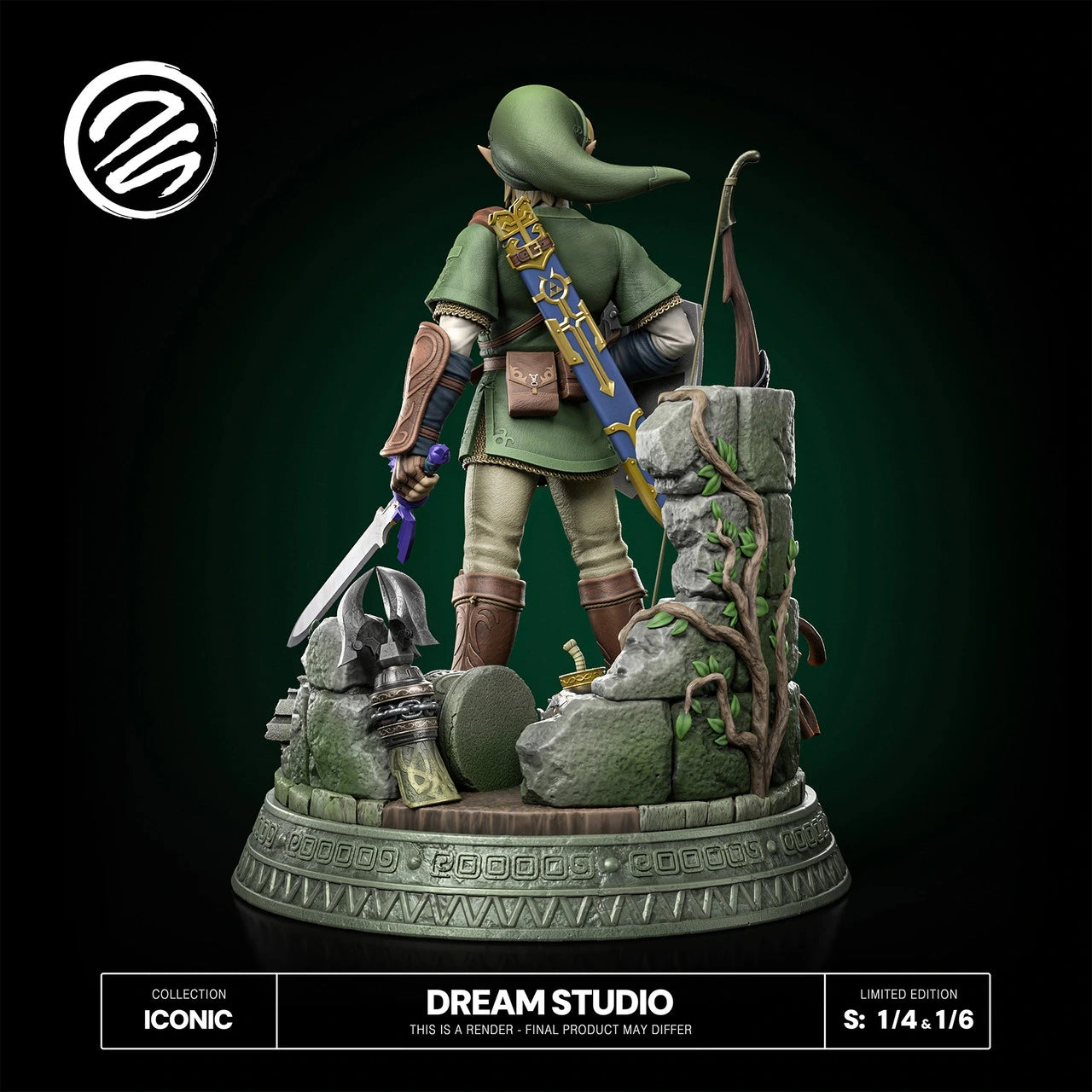 Preventa Resina Link Figura The Legend Of Zelda Dream  Estudio