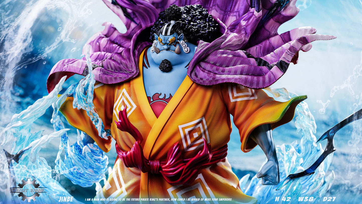 Preventa Resina Jinbe Figura One Piece Reset  Estudio