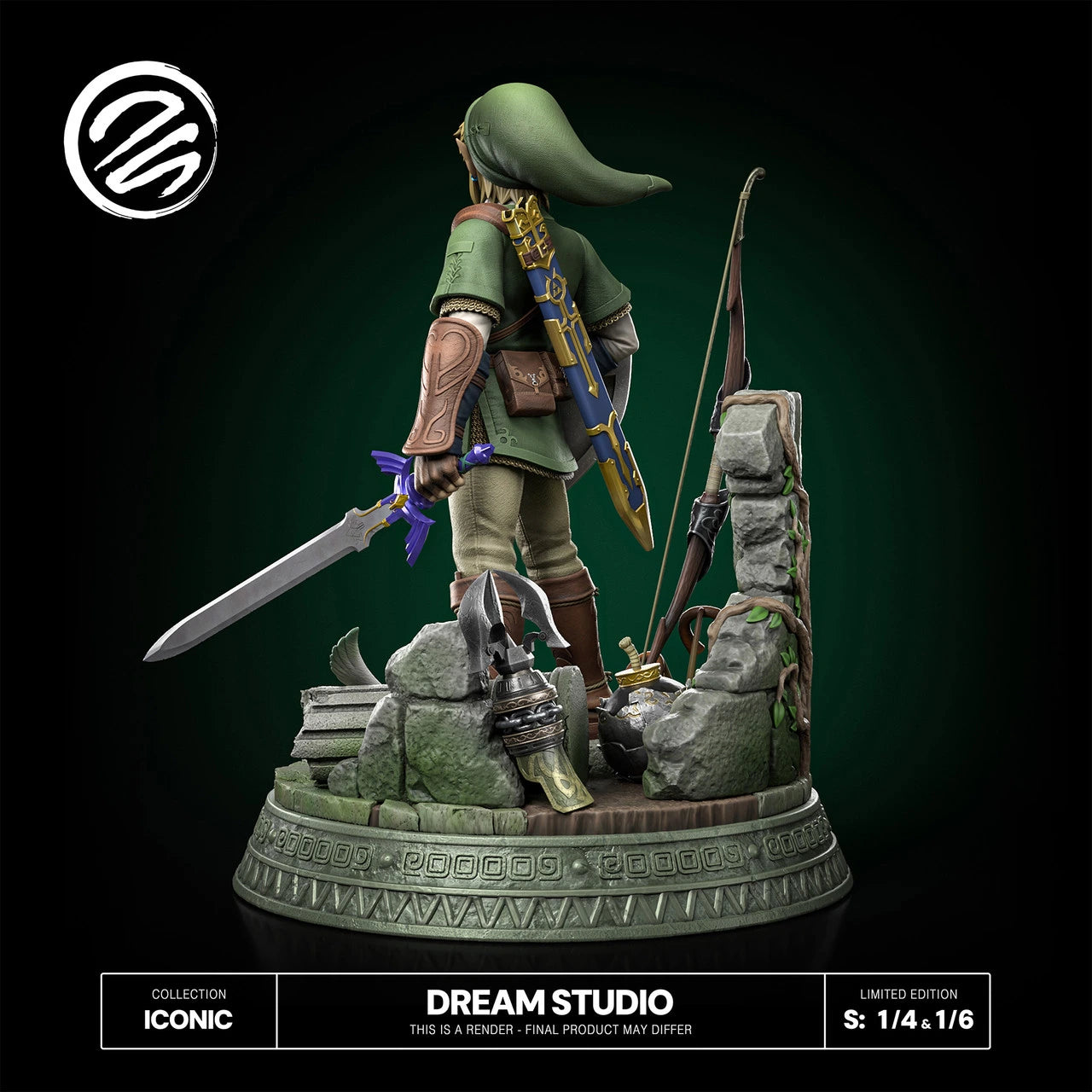 Preventa Resina Link Figura The Legend Of Zelda Dream  Estudio