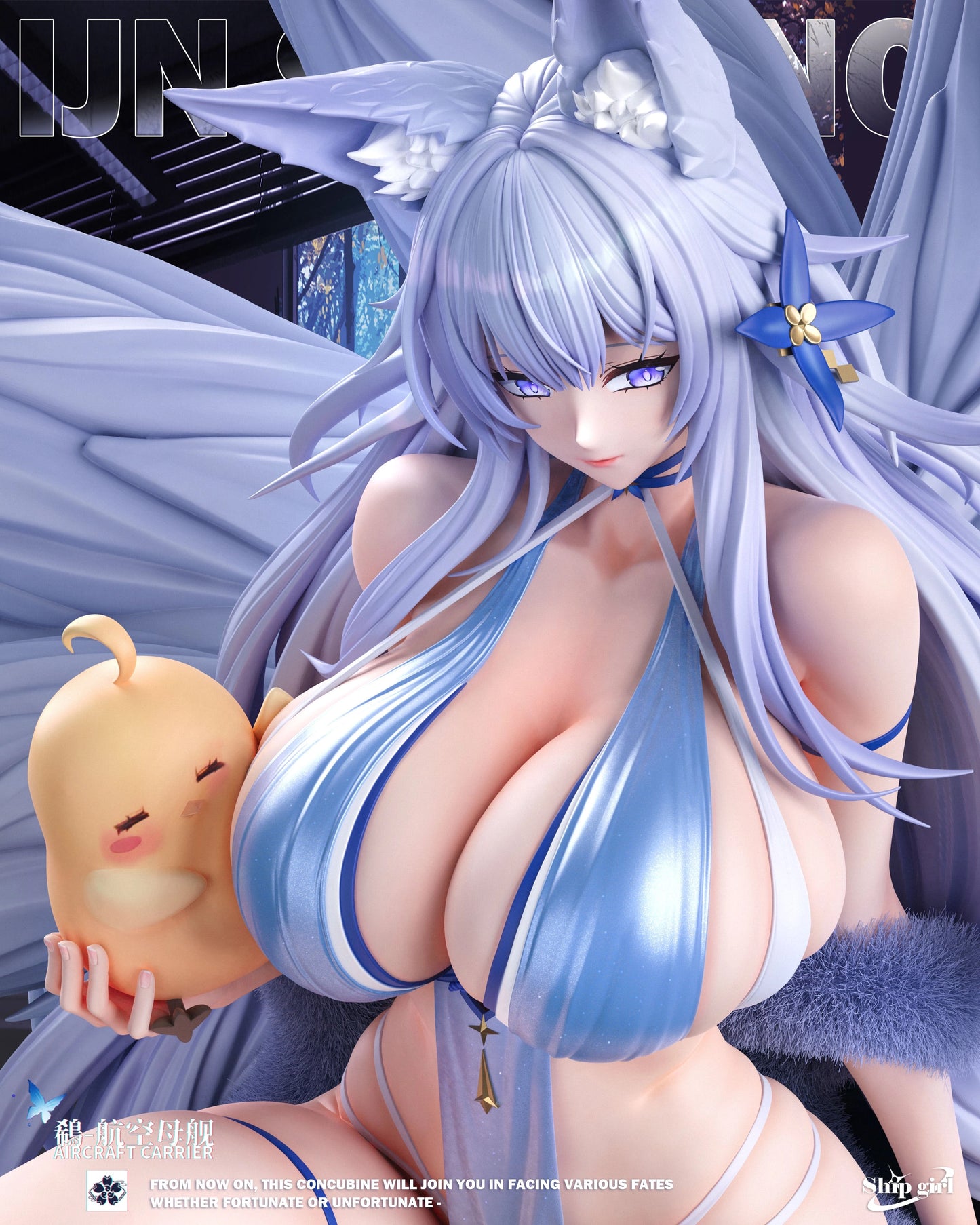 Preventa Resina Shinano Figura Azur Lane Ship Estudio