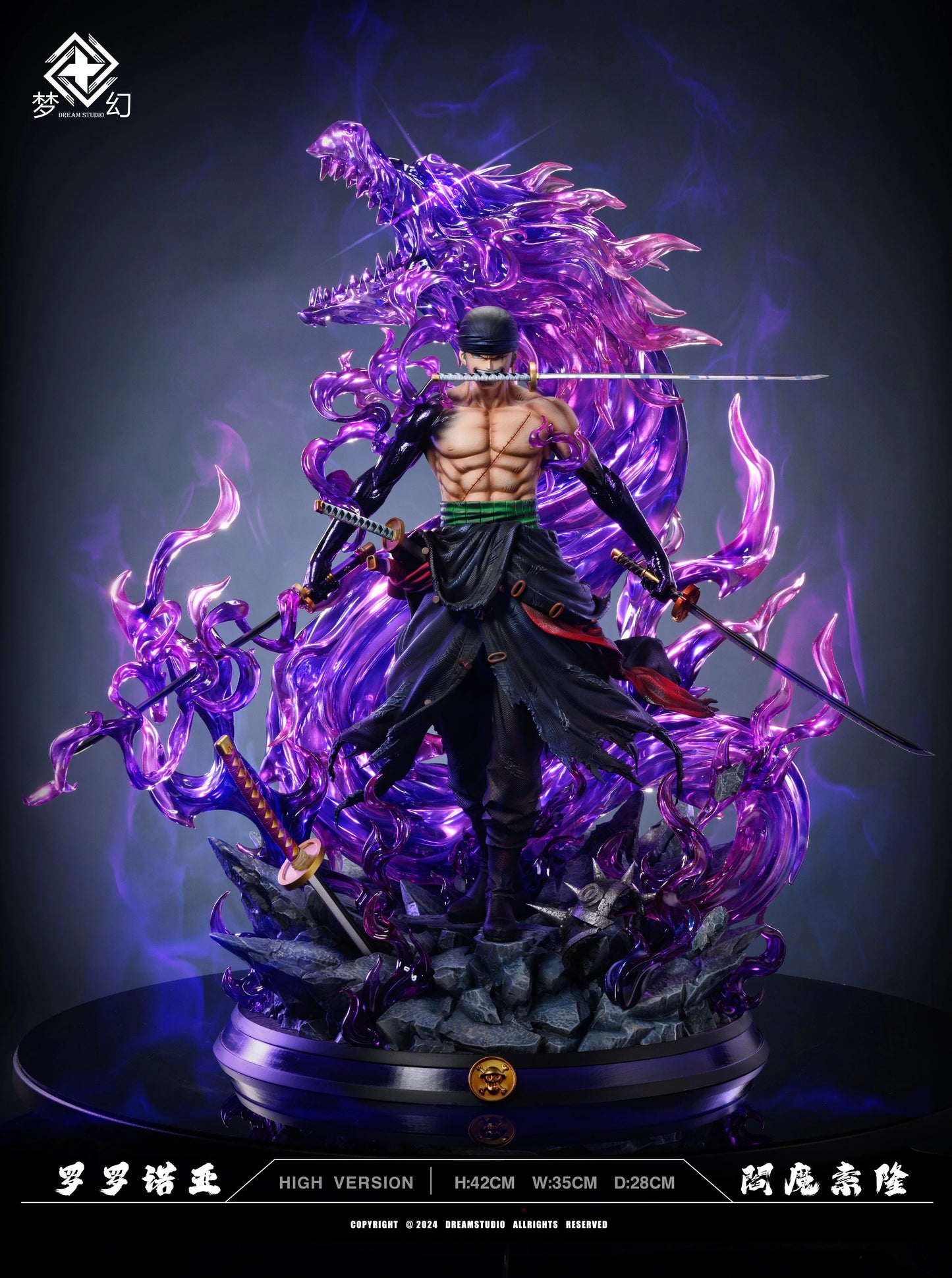 Preventa Resina Roronoa Zoro Figura One Piece Dream Estudio