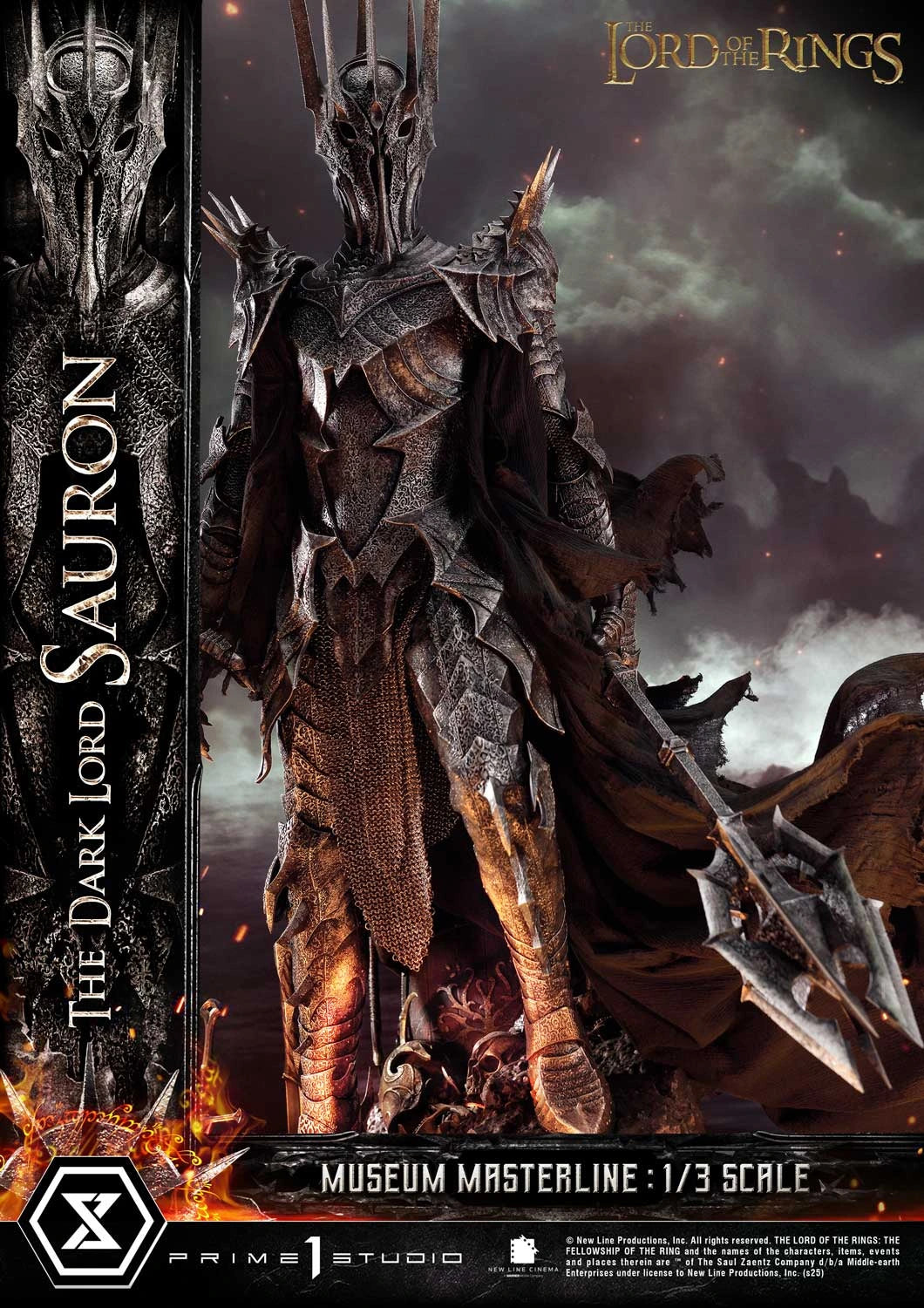 Preventa Resina Sauron Figura The Lord Of The Rings Prime 1 (Licencia) Estudio