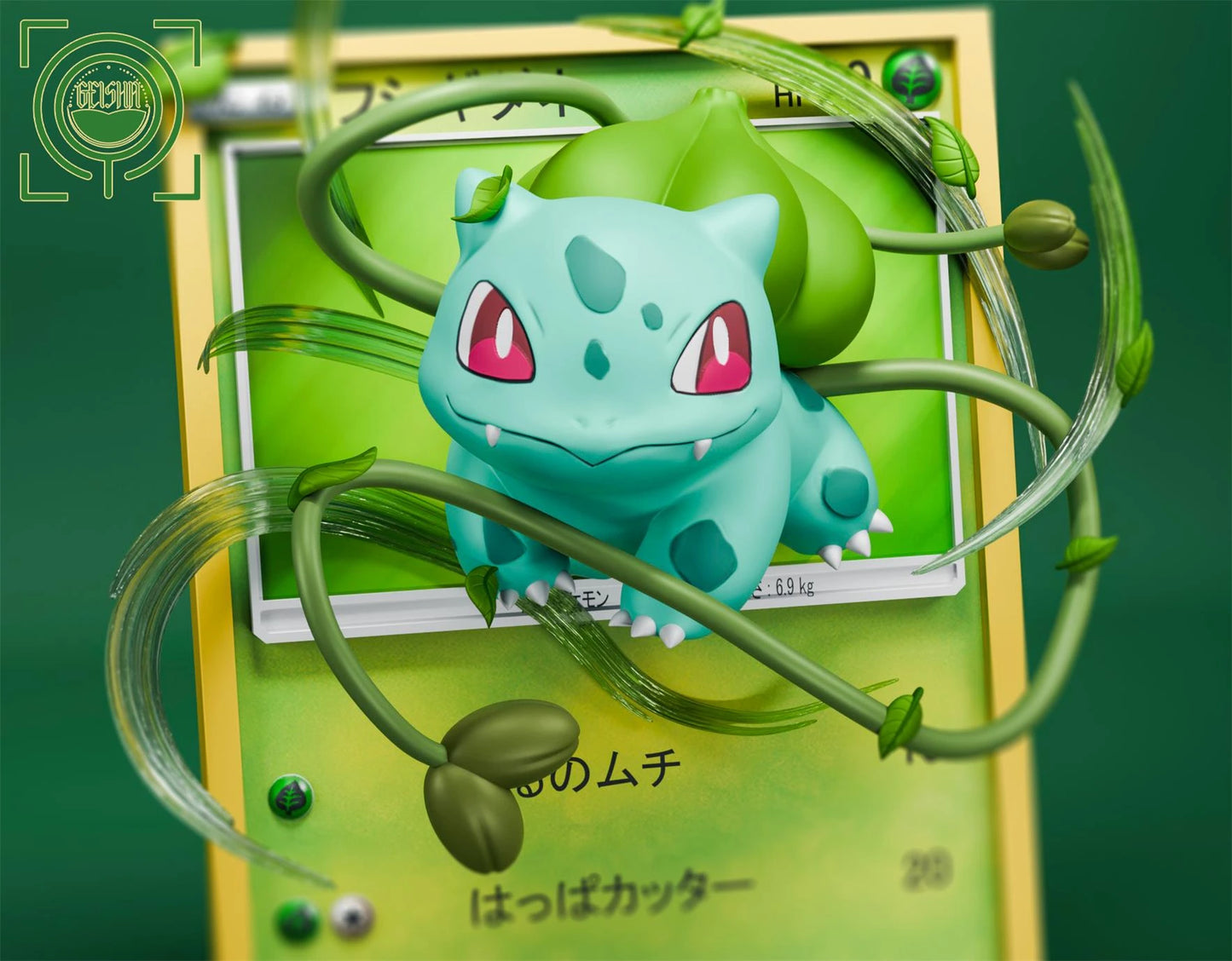 Preventa Resina Charmander, Bubasaur & Squirtle Figura Pokémon Geisha Estudio