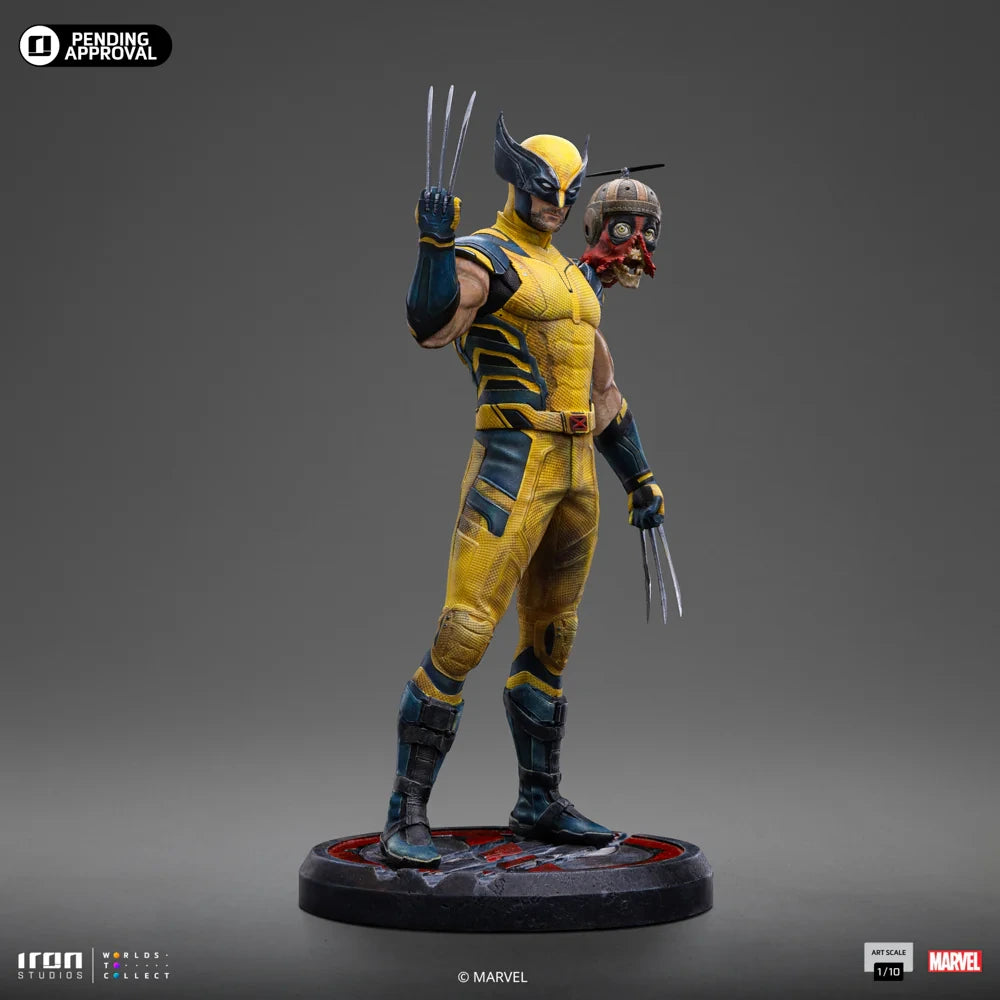 Preventa Resina Wolverine Figura Deadpool & Wolverine Iron (Licencia) Estudio