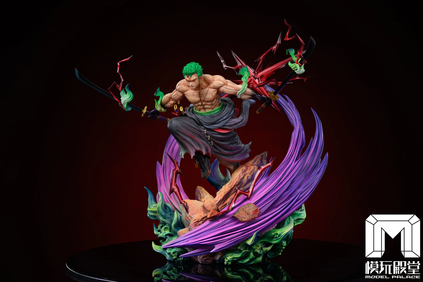 Preventa Resina Roronoa Zoro Figura One Piece Model Palace Estudio