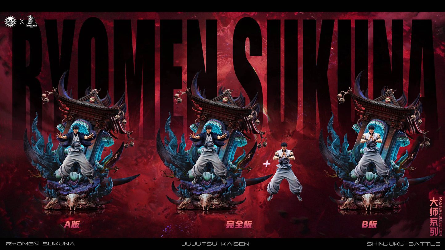 Preventa Resina Sukuna Ryomen Figura Jujutsu Kaisen ZanyJoke & Temple Estudio