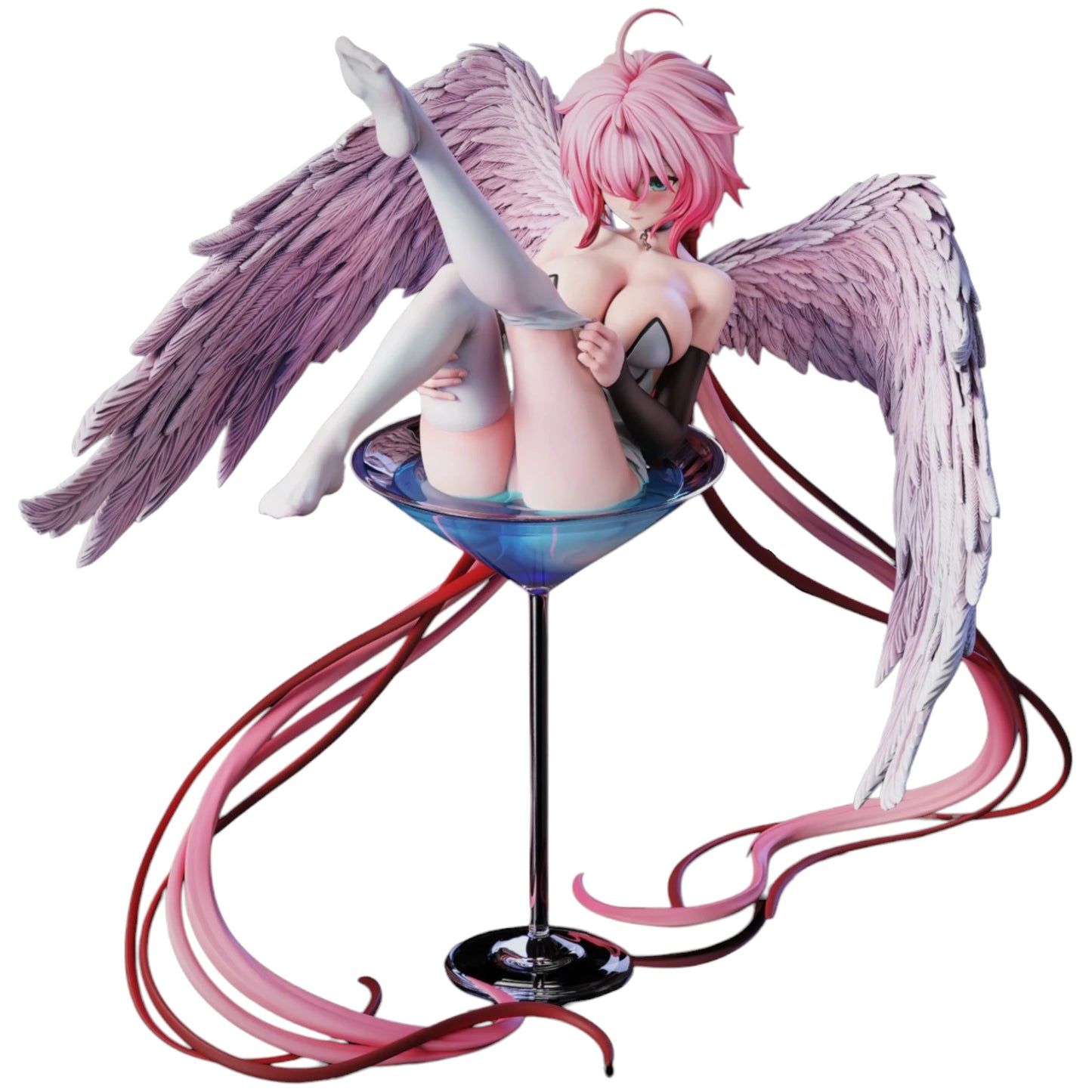 Preventa Resina Ikaros Figura Sora No Otoshimono JiGuang Estudio