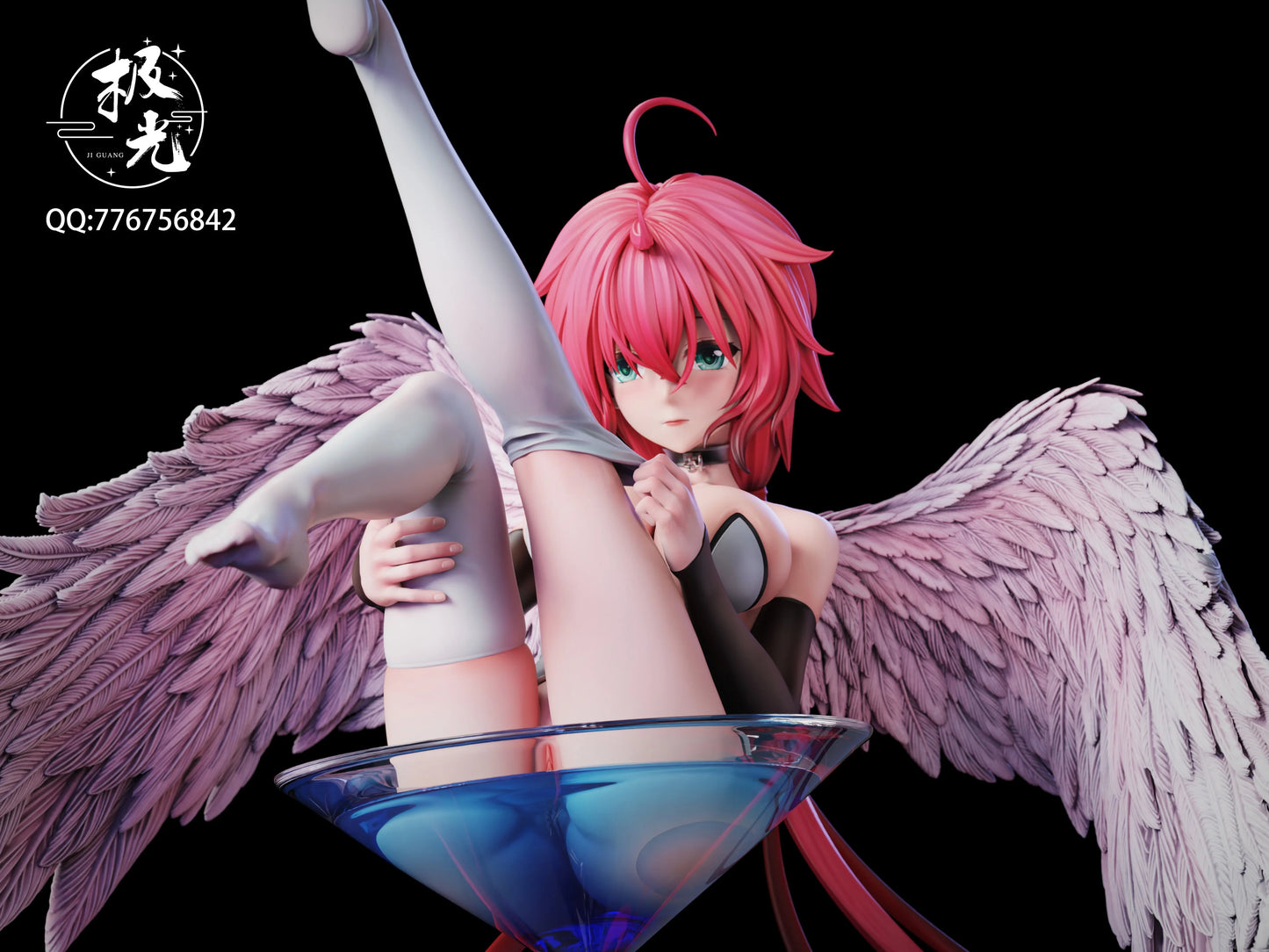 Preventa Resina Ikaros Figura Sora No Otoshimono JiGuang Estudio