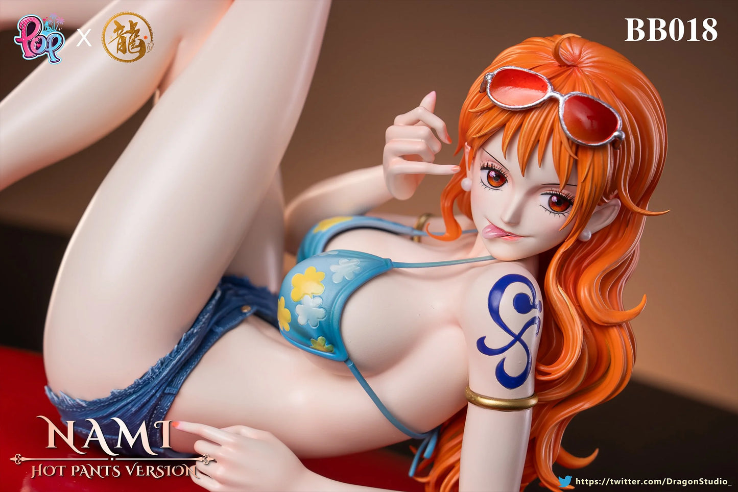 Preventa Resina Nami Figura One Piece Dragon X POP Estudio