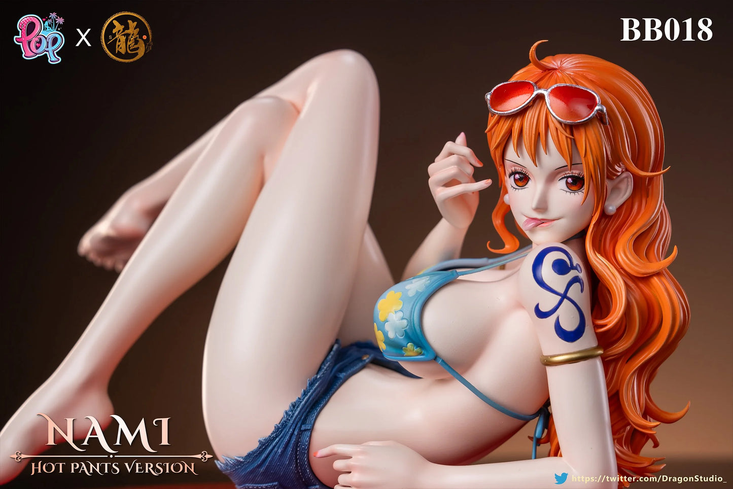 Preventa Resina Nami Figura One Piece Dragon X POP Estudio