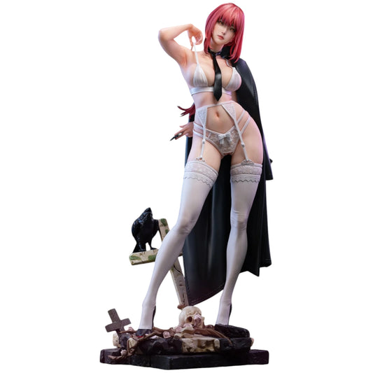 Preventa Resina Makima Figura Chainsaw Man Puffer Estudio