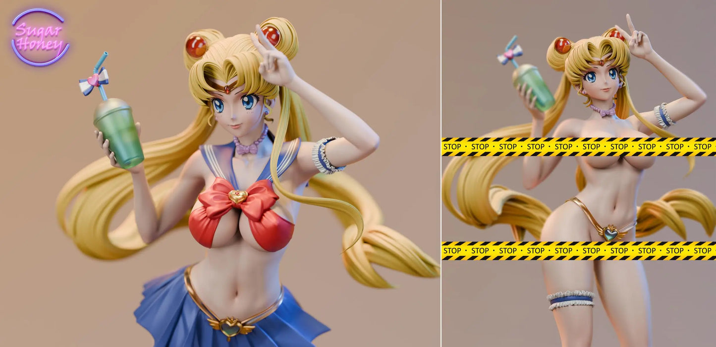 Preventa Resina Tsukino Usagi Figura Sailor Moon Sugar Honey Estudio