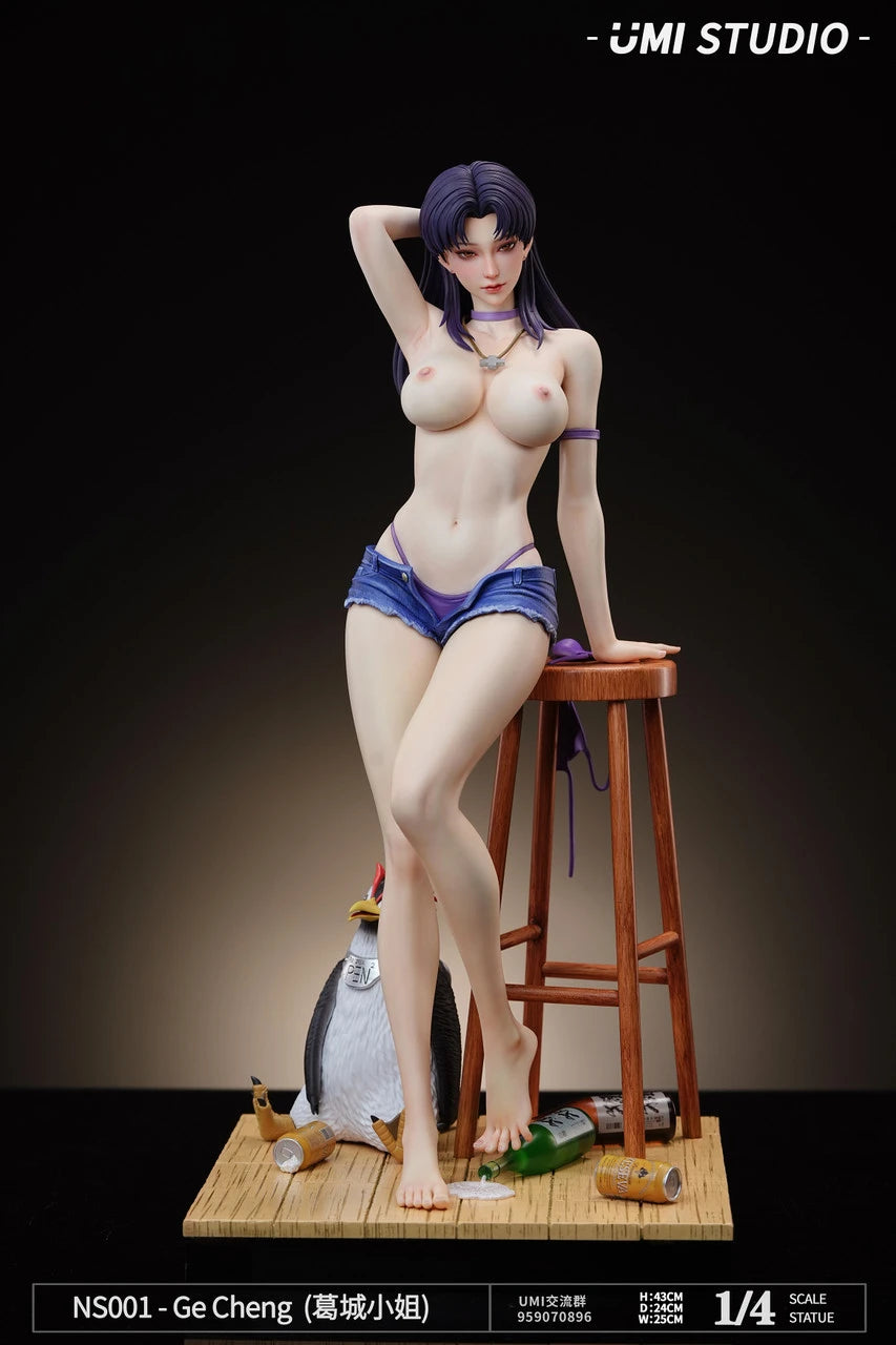 Preventa Resina Katsuragi Misato Figura Neon Genesis Evangelion UMI Estudio